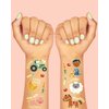 xo, Fetti Farm Party Supplies Temporary Tattoos - 30 Glitter Styles | Barnyard Animals, Petting Zoo, Cow, Horse, Tractor Trailer, Sheep