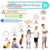 Straw Constructor Toys STEM Building Toys 600Pcs Straw Toy Interlocking Plastic Toys Engineering Toys Thin Tube Blocks Toy Educational Toy Kit for 3 4 5 6 7 8 Years Kids Toy for Boys and Girls