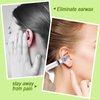 2 Pieces Ear Wax Cleaner Syringe Tip Ear Wax Flusher Tool Ear Wax Remover Ear Irrigation Syringe for Ear Cleaning and Irrigation of Humans, 20 ML