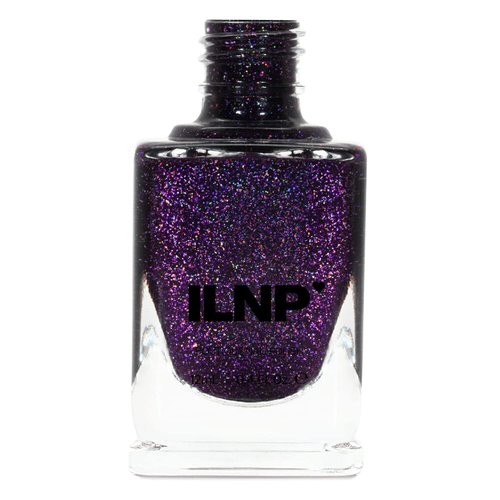 ILNP Vanity - Deep Purple Holographic Nail Polish, Endless Depth, Chip Resistant, Non-Toxic, Vegan, Cruelty Free