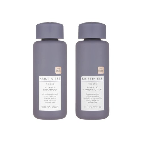 Kristin Ess The One Purple Shampoo and Conditioner Set, 10 fl. oz. each