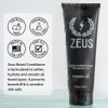 ZEUS Beard Conditioner Wash, Green Tea & Natural Ingredients to Cleanse & Soften Beard – MADE IN USA (Verbena Lime) 8 oz.