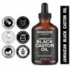 Jamaican Black Castor Oil - for Hair Growth, Body Massage Oil, Eyebrows, Eyelashes, Nail Care Grow & Moisturizing Organics Pure Cold Pressed