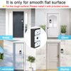 Adhesive Mount Compatible with for Video Doorbell No-Drill Mounting Bracket Cover Holder Not Block Doorbell Sensor