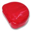 QUIST (TM) Orthodontic Retainer Case (Red)