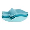 macoam Little Sharks Bath Toy Set | 3-Piece Bathtub Toy Set for Babies & Infants | Baby Sensory Toys | Shark Toys for Toddler (Tidal)