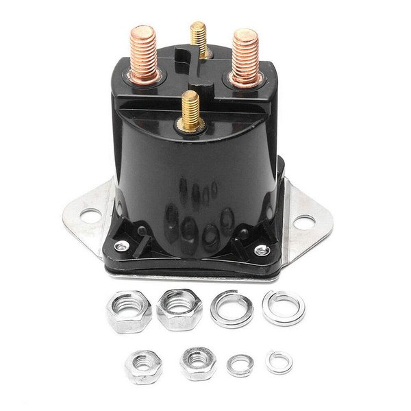 Viefow 12V Golf Cart Solenoid for Club Car 1984-Up DS/04+ Precedent Gas Solenoid Clubcar Replaces Part Number:1013609, 1012275, 240-20013, 435-154
