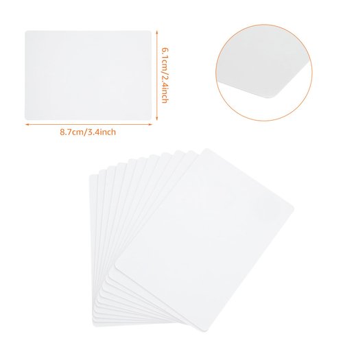 648PCS White Blank Playing Cards, Blank Playing Cards to Write On, 2.5" x 3.5" Printable Index Flash Cards for DIY Vocabulary Study Cards, Game Cards, Gift Cards, Message Card