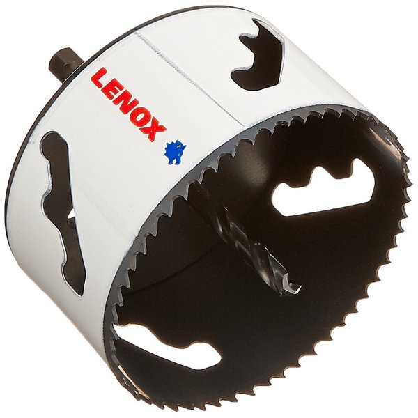 LENOX Tools Bi-Metal Speed Slot Arbored Hole Saw with T3 Technology, 3-5/8" - 1772949