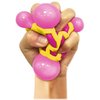 Schylling Atomic Nee Doh...Groovy Glob! Squishy, Squeezy, Stretchy Stress Fidget Balls Blue, Yellow & Pink Complete Gift Set Party Bundle - 3 Pack