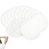 120pcs Underarm Sweat Pads, Armpit Sweat Pads Underarm Sweat Pads for Women and Men Soft Sweat Pads for Under Arms Sweat Absorbing Stickers Underarm Invisible Sweat Pads for Armpits (White)
