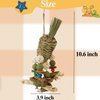 Mechpia Rabbit Toy, Bunny Cage Hanging Chew Toy & Treats for Guinea Pigs Chinchillas Hamsters Rats and Other Small Pets Teeth Grinding