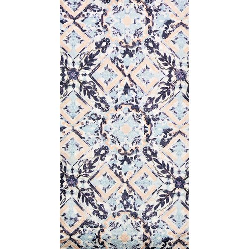 Summer Ocean Themed Disposable Hand Guest Towels 2-Ply Decorative Paper Napkins, for Bathroom, Powder Room, Everyday Buffet Kitchen Décor 2-Packs of 26ct Each, 52 Total (Coral Medallion)