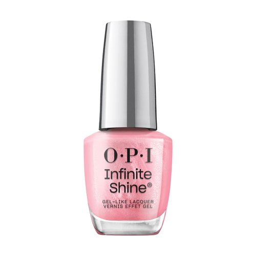 OPI Infinite Shine Long-Wear Soft Shimmer Finish Sheer Pink Nail Polish, Up to 11 days of wear & Gel-Like Shine, Princesses Rule!, 0.5 fl oz