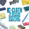 E-Cloth Window Dynamo, Premium Microfiber Glass and Window Cleaner Sponge, Great for Shower Glass Doors, Indoor & Outdoor Windows and Car Windshield, Washable and Reusable, 100 Wash Guarantee, 1 Pack