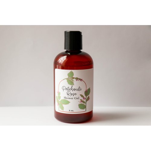 Patchouli Garden - Patchouli Rose Shower Gel 8 ounces