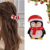 Christmas Hair Clips for Women Girls Christmas Cute Cartoon Claw Clip Winter Hair Claw Clips for Thin Medium Hair Cute Hair Accessories Christmas Gift 1PCS