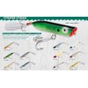 Creek Chub Striper Strike Slow-Sinking Long-Casting Fishing Lure, Saltwater Fishing Tackle, Fishing Gear and Accessories, 5", 2 1/8 oz, Menhaden