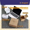 Xxcxpark 30 PCS Brown Kraft Gift Boxes 5x5x3.5, Party Favor Kraft Paper Gift Packaging Box with Lid for DIY Crafting, Cube, Cupcake, Kraft Present Boxes for Birthday, Wedding