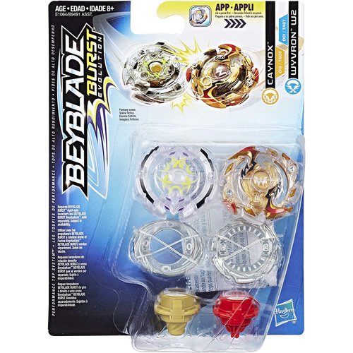 Beyblade Burst Evolution Dual Pack Caynox and Wyvron W2