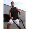 Pilamor Mens Tank Tops 3 Pack,Sleeveless Muscle T Shirts for Men's Fitness,Quick Dry Gym Tank Top for Men