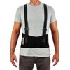 Ergodyne ProFlex 2000SF Back Support Brace, 8.5" Spandex, V-Shape Design and Patented Stays for Added Support, XL,Black