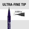 Heroine Make by Kissme 2 pack Smooth Waterproof Liquid Eyeliner Pen, Eye Liner Makeup, Super Keep 01 Jet Black