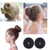 Donut Hair Bun Maker Kit, LHAAAYF Ring Style Bun Maker Set with Hair Bun Makers (2 medium and 2 small), 10 pieces Hair Pins, Ballet Bun Maker, Donut Bun Maker Hair, Magic Simple Fast Spiral Hair Braid
