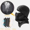Mens Balaclava Winter Ski Face Mask Breathable Windproof Thermal for Motorcycle Riding Cycling in Cold Weather Black