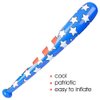 ArtCreativity American Flag Baseball Bat Inflate, Set of 3, Patriotic Costume Accessories, 4th of July Décor and Party Favors, US Flag Day, Memorial Day, and Independence Day Party Decorations