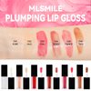 MLSMILE 3PCS Hydrating Lip Glow Oil, Moisturizing Lip Oil Gloss,Plumping Lip Gloss,Natural Lip Plumper,No-Sticky Lip Gloss Lip Balm Lip Care for Women,girls 0.33fl oz