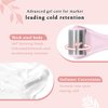 my novel things Ice Face Roller and Cold Eye Mask Compress for Eyes, Warm or Freezer Reusable for Puffiness Wrinkles Lifting Facial SPA Tool for Woman Gifting Ice Pack