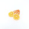 "2Pcs Orange Slice Snap Hair Clips for Women Girls Bangs Side Hairpins Creative Barrettes Hair Accessories，Clips and Barrettes Hair Accessories "