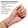 LARITZY COSMETICS Cream Highlighter – Face Glow & Illuminator – 2 g (0.07 oz) (Halo)