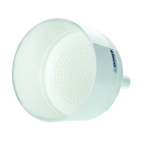 EISCO Buchner Funnel, 13cm I.D. - Polypropylene, 2 Parts - Designed for 11-12.5cm Filter Paper