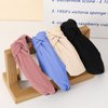 MHDGG 4Pcs Knotted Headbands, Non-Slip Wide Headbands for Women, Fashion Topknot Hair Accessories in Solid Colors