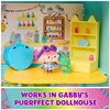 Gabby's Dollhouse, Celebration Series Baby Box Cat Bobble Figure with Dollhouse Furniture and Accessories, Kids Toys for Girls & Boys Ages 3 and Up