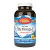 Carlson - Elite Omega-3 Gems, 1600 mg Omega-3s, Heart, Brain & Vision Support, Wild Caught, Orange, 180 soft gels