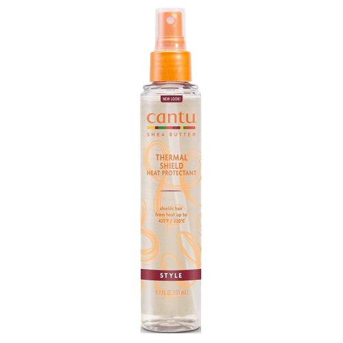Cantu Shea Butter Thermal Shield Heat Protectant 5.1 Ounce (150ml) (2 Pack)