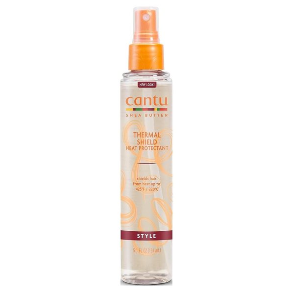 Cantu Shea Butter Thermal Shield Heat Protectant 5.1 Ounce (150ml) (2 Pack)