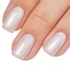 MEMEDA Pearl White Gel Nail Polish 8ML Glitter Gel Polish Shimmer Mermaid Nail Gel Soak Off UV Gel for Salon Home DIY Manicure Use
