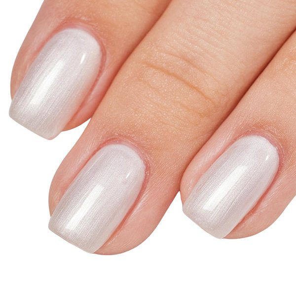 MEMEDA Pearl White Gel Nail Polish 8ML Glitter Gel Polish Shimmer Mermaid Nail Gel Soak Off UV Gel for Salon Home DIY Manicure Use