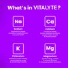 Vitalyte Electrolytes Packets Isotonic Sports Drink | Electrolytes Powder Packets Sports Nutrition Electrolyte Replacement Drinks Dehydration Relief Packets