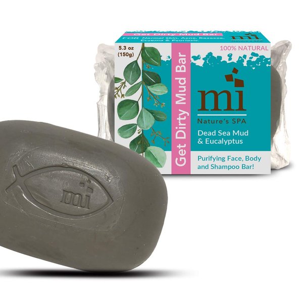 Mindful Minerals Get "Dirty" dead sea mud bar soap