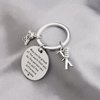 SEIRAA Hair Stylist Appreciation Gift Hairdresser Keychain Barber Jewelry for Hairdresser Hair Dryer Comb key chain (Hairdresser Keychain)