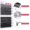 Individual Lashes 280Pcs DIY Eyelash Extension 30D+40D C Curl Mixed 15-20mm Cluster Lashes Natural Wispy Reusable Mink Lash Cluster at Home by FADVAN (30D+40D-0.07C, 15-20mm)