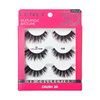 iEnvy False Eyelashes 3 Pairs Fluffy and Natural Multiangle and Volume Faux Mink Lashes (08)