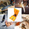 Yetaha Chainsaw Sharpener with 5Pcs Whetstons,Portable Chain Saw Blade Sharpener, Universal Fast-Sharpening Stone Grinder Tools for 14/16/18/20 Inch Two Holes Chain Saw Bar