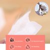 1000 Pcs Ultra Thin Makeup Facial Cotton Pads, Soft Lint Free Dry Nails/Lips/Eyes Polish Remover Pads, Square Cosmetic Beauty Cotton Pads, Non-Woven Cotton Makeup Remover