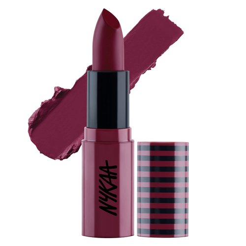 Nykaa Cosmetics So Creme Creamy Matte Lipstick - Long-Lasting Lip Color for Women - Weightless Lipstick with Velvety Texture - It's a Date - 0.1 oz